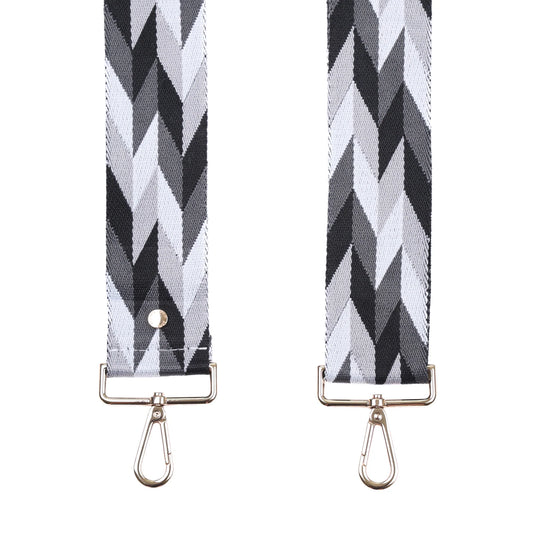 Strap charcoal & black Harlequin