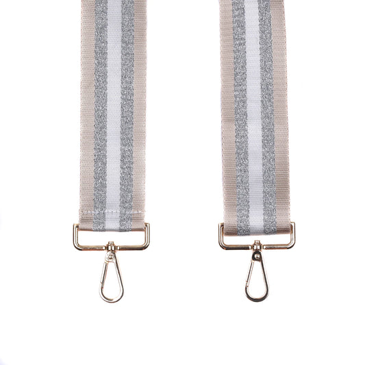 Strap Platinum & Silver Stripe