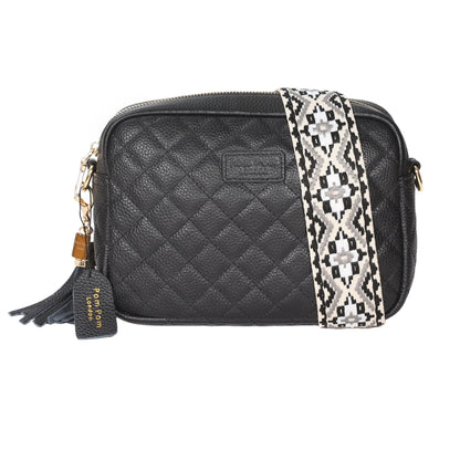 City Quilted black