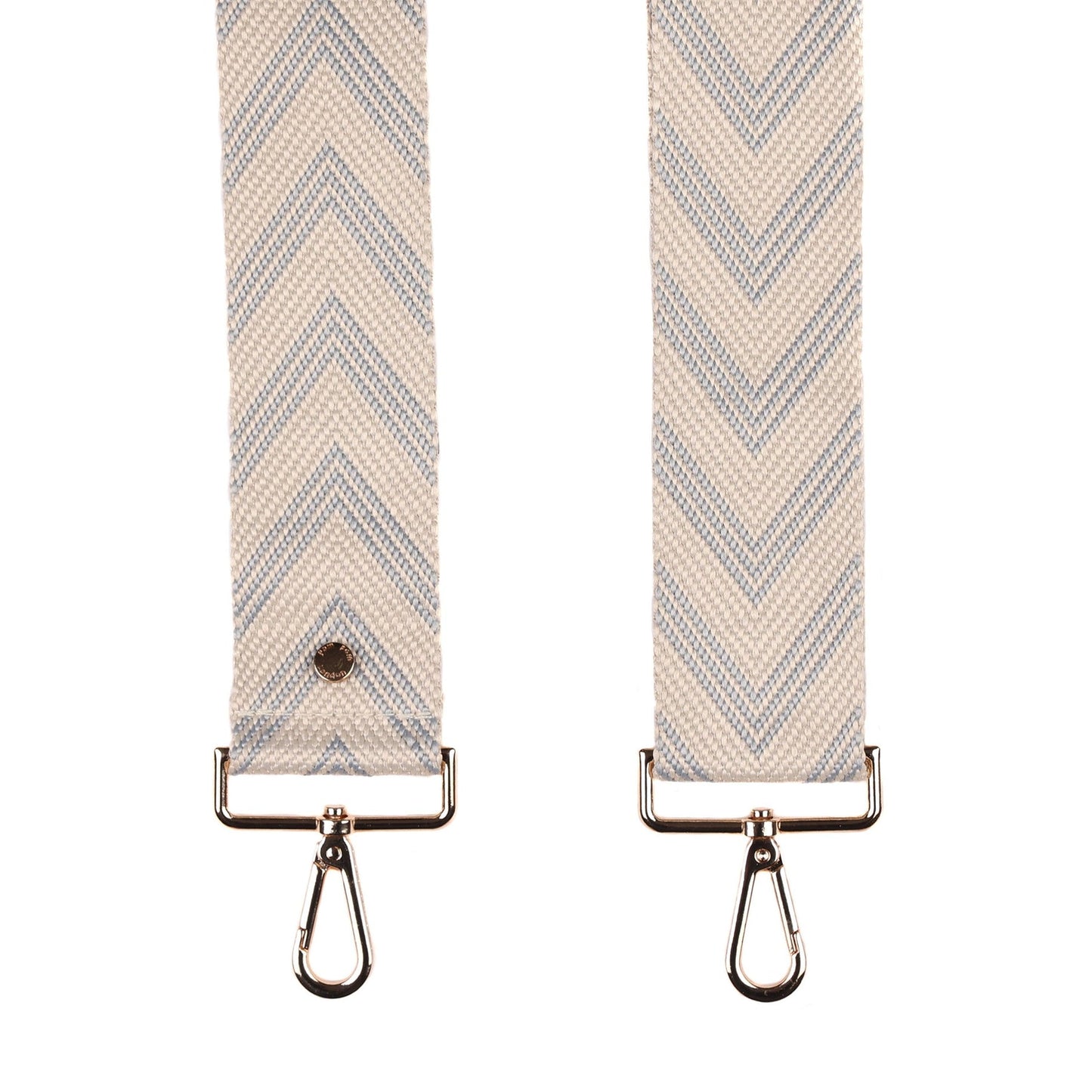 Strap Oatmeal & Grey Chevron