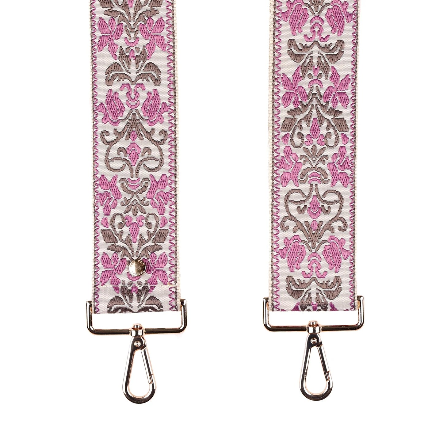 Strap Wood Rose Floral