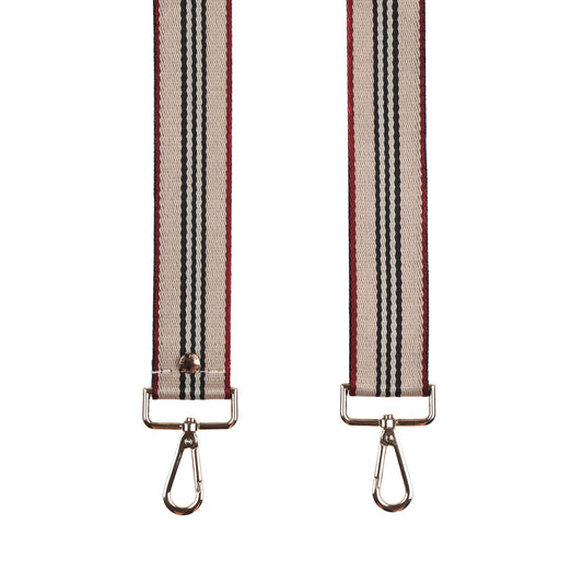 Strap Wine & Green Stripe