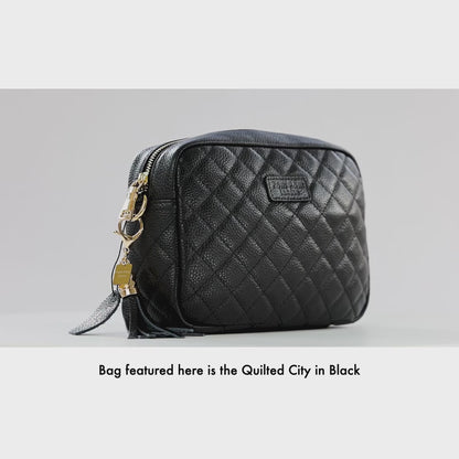 City Quilted black